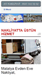 Mobile Screenshot of malatyadaevdeneve.com